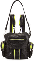 Thumbnail for your product : Alexander Wang Marti Mini Leather Backpack, Black