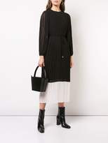 Thumbnail for your product : Zimmermann longsleeved pleated dress