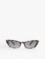 Thumbnail for your product : Miu Miu Mu 10Us cat-eye frame sunglasses