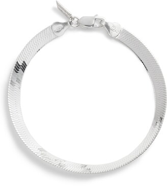 Loren Stewart Herringbone Chain Bracelet