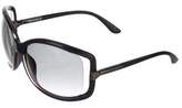 Thumbnail for your product : Tom Ford Tinted Oversize Sunglasses