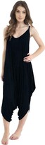 Thumbnail for your product : Crazy Girls New Womens Plain Ali Baba Hareem Suit Cami Strappy Oversized All in One Jumpsuit (L/XL-UK14/16