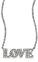 Thumbnail for your product : Adriana Orsini Sterling Silver Pavé Love Necklace