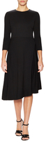 Thumbnail for your product : Jil Sander Jersey Asymmetrical Flared Dress