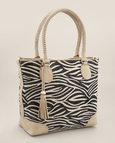 Thumbnail for your product : Chico's Zebra Tote