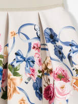 Thumbnail for your product : MonnaLisa floral print flared skirt
