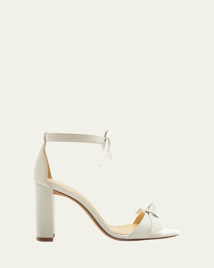 Alexandre Birman Clarita 90mm Leather Ankle-Tie High-Heel Sandals
