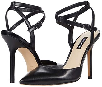 nine west tlank strappy pumps