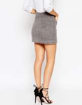 Thumbnail for your product : ASOS Wool Mix Pocket Mini Skirt