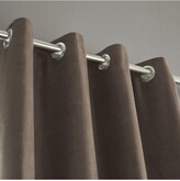 Thumbnail for your product : Catherine Lansfield Faux Suede Eyelet Curtains