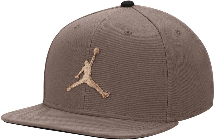 Jordan Men's Brown Pro Jumpman Snapback Hat - ShopStyle