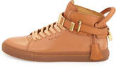 Thumbnail for your product : Buscemi 100mm Bison High-Top Sneaker, Peanut