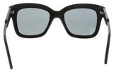Thumbnail for your product : Stella McCartney Logo-Embellished Oversize Sunglasses