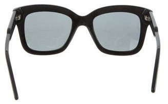Stella McCartney Logo-Embellished Oversize Sunglasses