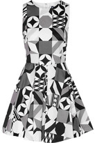 Thumbnail for your product : MSGM Printed Cotton-Blend Mini Dress