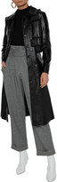 Thumbnail for your product : GOEN.J Faux Textured-leather Coat