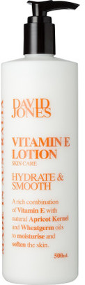 David Jones Beauty Vitamin E Lotion 500ml