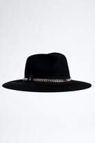 Thumbnail for your product : Zadig & Voltaire Amelia Chain Hat