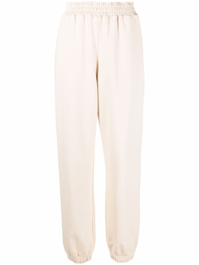 12 STOREEZ High-Rise Track Pants - ShopStyle Activewear Trousers