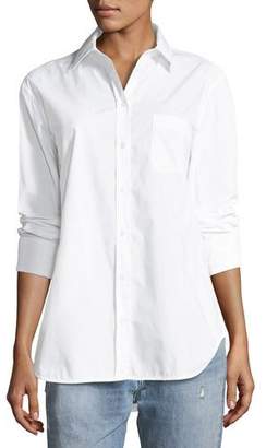 Equipment Kenton Button-Front Poplin Shirt