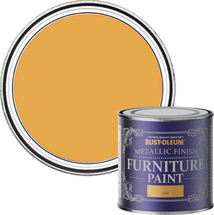 Rustoleum Gold Metallic Furniture Paint 125ml Gold ShopStyle Artwork