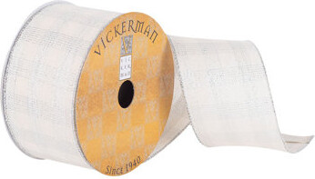 Vickerman Shimmer Plaid Ribbon
