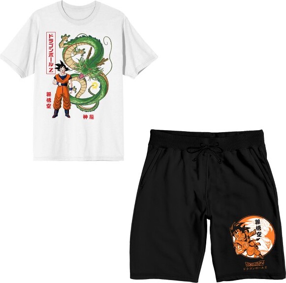 Dragon Ball Z Anime Cartoon Character Group Men's Short Sleeve Graphic Tee  Shirt-S