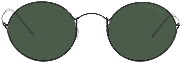 armani round sunglasses