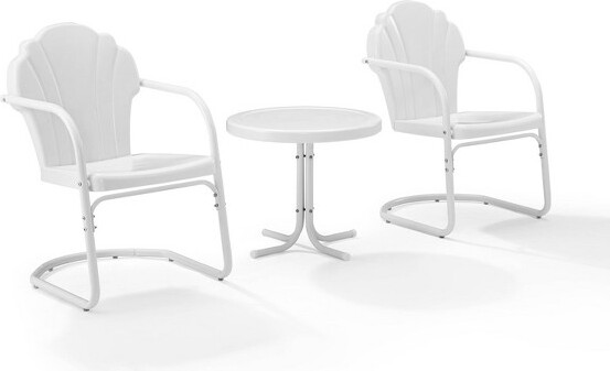 Crosley 3pc Tulip Retro Metal Conversation Set