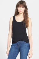 Thumbnail for your product : Vince Camuto Ribbed Tank Top (Regular & Petite)