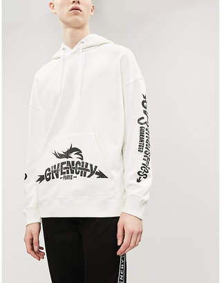 Givenchy Logo-print cotton-jersey hoody