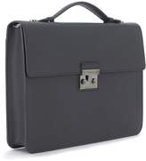 Thumbnail for your product : Furla Atlante Grey Leather Document Bag