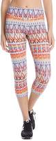 Thumbnail for your product : Karen Kane Printed Cropped Leggings
