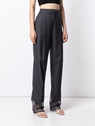 Low Classic High-Waisted Tailored Trousers