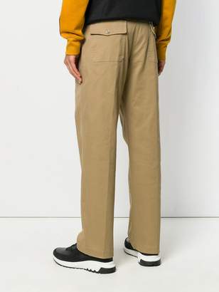 Moncler straight leg chino trousers