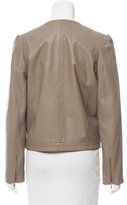 Thumbnail for your product : Vanessa Bruno Leather Lightweight Jacket
