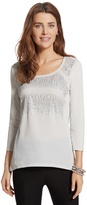 Thumbnail for your product : Chico's Ellie Embellished Tee