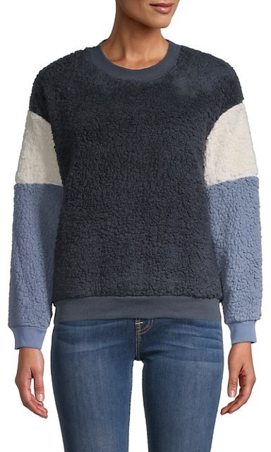 fur white sweater