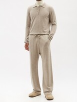 Thumbnail for your product : Extreme Cashmere No.142 Run Stretch-cashmere Wide-leg Track Pants