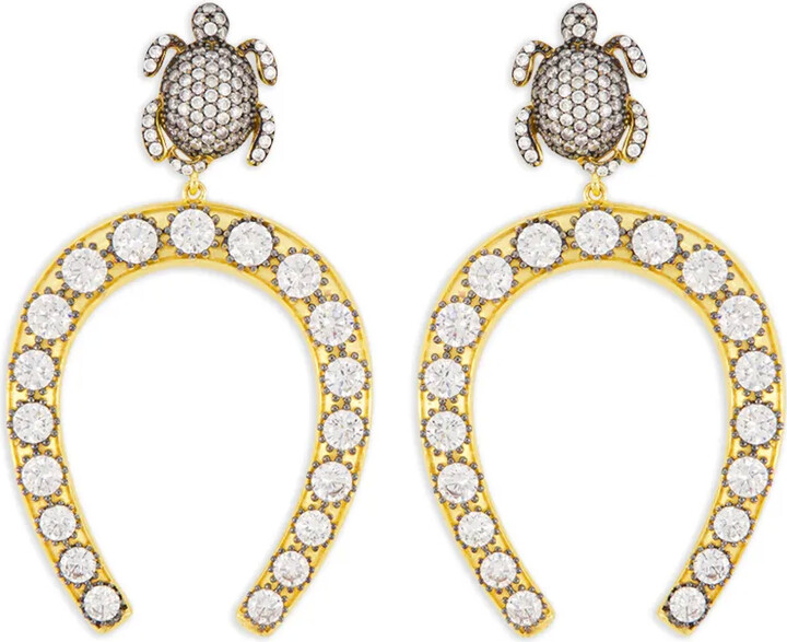 BEGÜM KHAN Serdarino royal ascot earrings