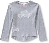 Thumbnail for your product : Copper Key 7-16 Lace Heart Applique Top