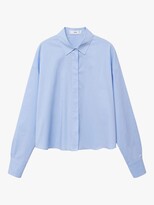 Thumbnail for your product : MANGO Cropped Cotton Shirt