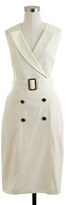 Thumbnail for your product : J.Crew Trench dress in Super 120s