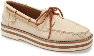 platform boat shoes