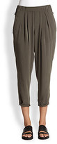 Thumbnail for your product : Helmut Lang Terra Cropped Pants