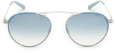 Thumbnail for your product : Garrett Leight Innes Denim Sunglasses