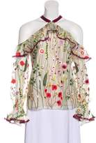 Thumbnail for your product : Alexis Sheer Floral Blouse