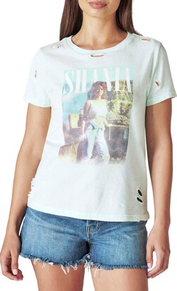 Lucky Brand Shania Twain Graphic Tee - ShopStyle T-shirts