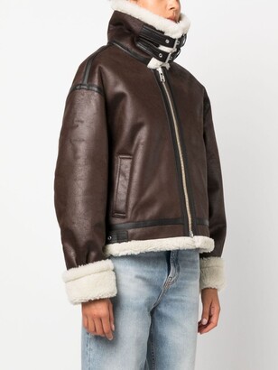 DUNST- Faux Shearling Jacket - ShopStyle