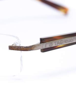 Tag Heuer rectangular shaped glasses
